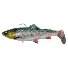 Savage Gear Gumová nástraha 4D Rattle Shad Trout Sinking Green Silver,Savage Gear Gumová nástraha 4D Rattle Shad Trout Sinking Green Silver