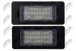 LED osvětlení SPZ BMW Řada 6 (F06/F12/F13), X2 (F39), X4 (G02) a i3 (I01)