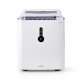 Nedis KAIC100FWT bílá / Výrobník ledu / 1.5 l / 12 kg / Plast (KAIC100FWT)