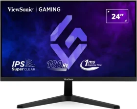 24" ViewSonic VX24G1-HD černá / Monitor / IPS / FHD 1920x1080 / 180 Hz / 300 cd/m2 / 2x HDMI + DP (VX24G1-HD)