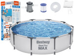 Bestway Bazén Bestway Steel Pro 305x76cm 8v1