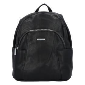 Dámský koženkový batoh Sasha, černý