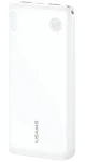 USAMS PB83 bílá / Powerbanka / 10 000 mAh / 2x USB-A, 1x USB-C / LED displej (10KCD25302)