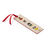 Rifle Paper Co. Záložka do knihy Dogs, béžová barva, textil