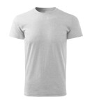 Basic Free tričko pánské světle šedý melír 2XL