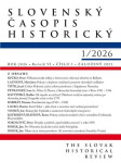 Slovenský časopis historický 1 / 2026