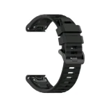 FIXED Silicone Strap řemínek pro Garmin QuickFit 26mm černý