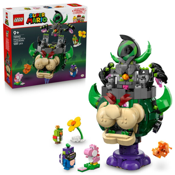 LEGO® Super Mario™ 72042 Prince Florian a Castle Bowser - LEGO® The Simpsons™