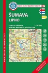 KČT 67 Šumava Lipno 1:50 000 Turistická mapa, 9. vydání