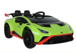 Mamido Dětské elektrické autíčko Lamborghini Huracán STO zelené