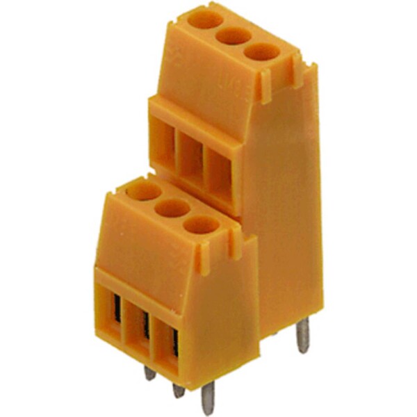 Weidmüller 1703730000 dvojřadá svorka 1.5 mm² Pólů 10 oranžová 50 ks