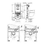 GROHE - Rapid SLX Modul pro závěsné WC s nádržkou, s instalačním příslušenstvím 39598000