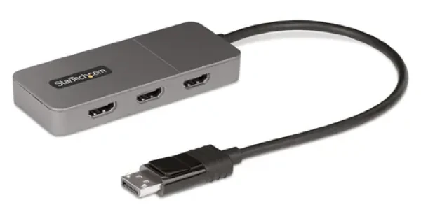 StarTech MST Hub DP 1.4 na 3× HDMI / 3portový hub / 4K 60Hz / kabel 30 cm (MST14DP123HD)