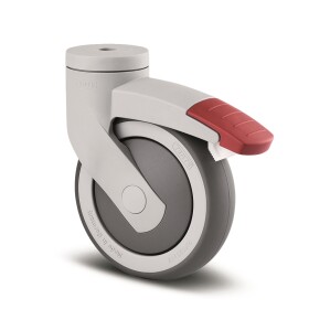 Tente Kolečko pro nemocniční lůžko 125 mm,otočné s brzdou 2032