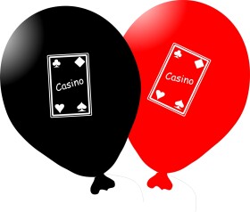 Casino balónky 5ks mix Balonky.cz Casino balónky 5ks mix Balonky.cz