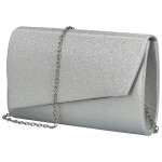 Módní dámské psaníčko Michelle Moon Celista, stříbrné