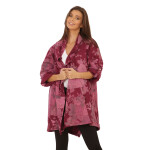 HOSH Dámský oversize přehoz Velikost: UNI, Barva: Khaki