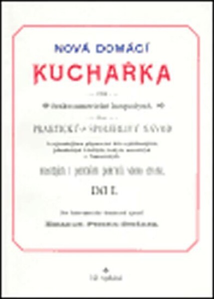 Nová domácí kuchařka díl Emanuel Persein-Beránek