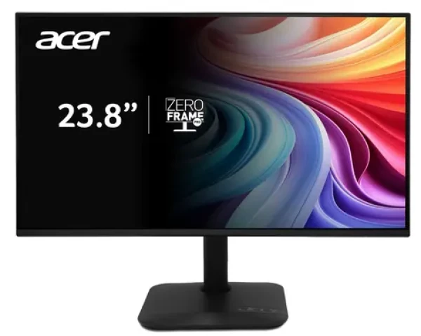 23,8" Acer KA242YP6bip černá / Monitor / IPS / FHD / 144Hz / 1ms / AMD FreeSync (UM.QX2EE.601)