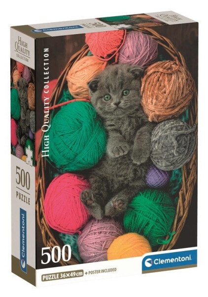 Puzzle Roztomilé koťátko 500 dílků