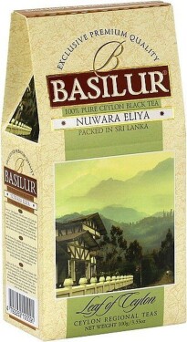 BASILUR Leaf of Ceylon Nuwara Eliya papír 100g