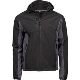 Bunda pánská TEE JAYS 9514 softshellová s kapucí