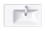 DURAVIT - D-Neo Nábytkové umyvadlo 80x48 cm, 1 otvor pro baterii vpravo, bílá 2370800000