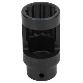 KS Tools 150.2322 Hlavice na vstřikování trysky 1/2, SW28mm