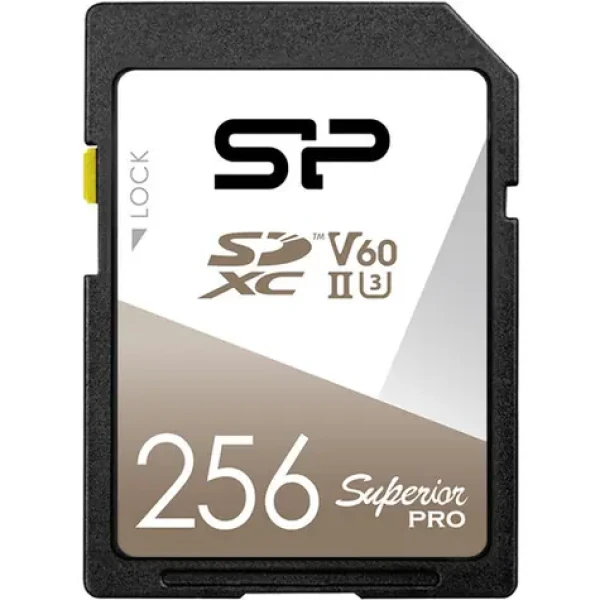 Silicon Power CreatePro CR60D / Paměťová karta SDXC / 256 GB / UHS-II U3 / V60 / Class 10 (SP256GBSDXJV6V10)