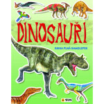 Dinosauři - Kniha plná samolepek