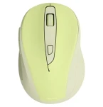 Hama WM-400 zelená / Bezdrátová optická myš / 1600dpi / 6 tlačítek / tichá / 2.4GHz