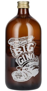 Big Gino The Extra Quality Italian Dry Gin 40% 1 l (holá lahev)