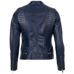 Dámská Kožená Bunda Sage Aerion Brixton Modrá Velikost: XL