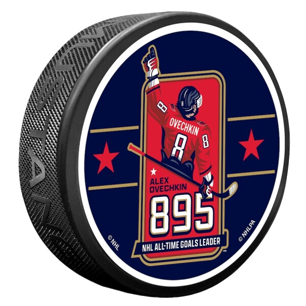 Mustang Puk Alex Ovechkin #8 Washington Capitals NHL The GR8 Chase 895 Hockey Puck