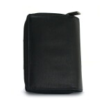Menší dámská kožená peněženka Doki, černá