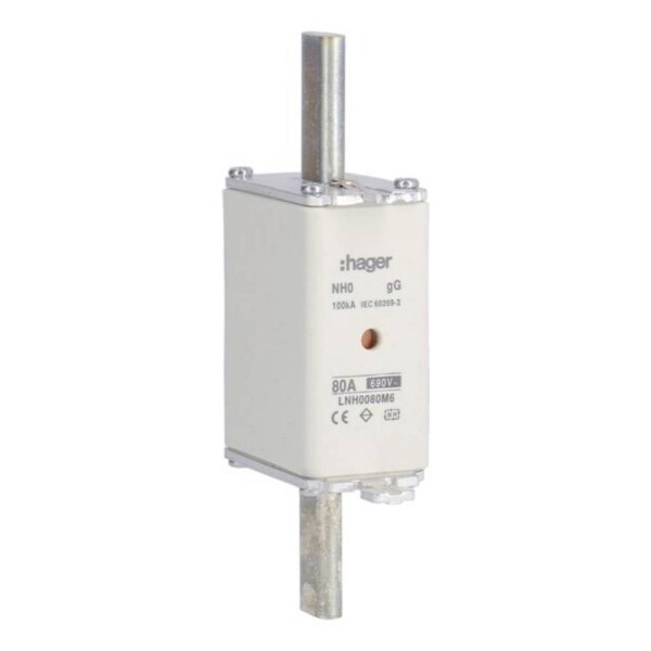 Hager LNH0080M6 NH pojistka 80 A 3 ks