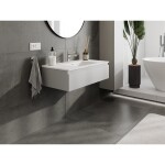 MEXEN/S - Orio koupelnová skříňka 90 cm s umyvadlem Otis, 1 šuplík, šedá mat/bílá mat 91A10-09023-1-BF62-W18M01