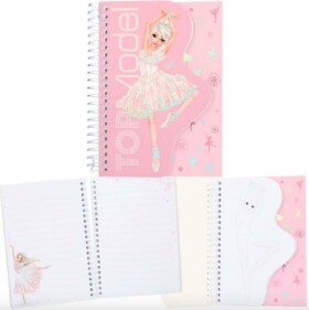 Top model Top model, 3491225, kreativní zápisník, Baletka Jill