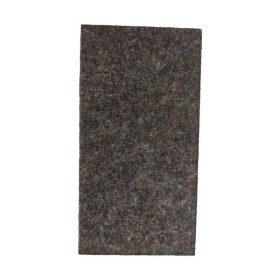 Náhradní povrch plsť černá, 280 x 140 x 10 mm