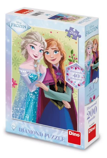 Puzzle Frozen: Jarní portrét Diamond 200 dílků