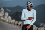 Pánský cyklistický dres Silvini Varano Light blue/black