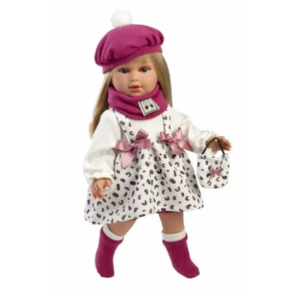 Llorens 54050 CARLA - realistická panenka s měkkým látkovým tělem - 40 cm