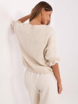 Jumper MI SW 2913.99 světle béžový jedna velikost