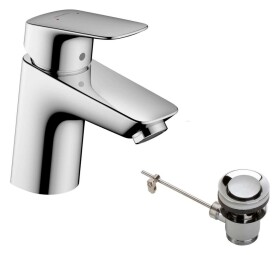 HANSGROHE - Logis Umyvadlová baterie s výpustí, chrom 71170000