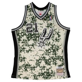 Mitchell & Ness Pánský dres San Antonio Spurs NBA Tim Duncan #21 2013-14 Swingman Camo Velikost: M