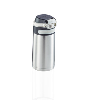 Leifheit Termoska s šikovným uzávěrem 350 ml - stříbrná 03244