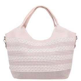 Elegantní dámská kabelka do ruky Carlita, růžová