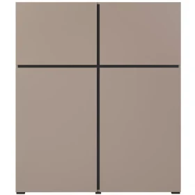 Komoda Cross vysoká 4D congo/černá