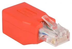 StarTech Ethernet crossover adaptér červená / Adaptér / RJ-45 / RJ-45 / křížené zapojení (C6CROSSOVER)