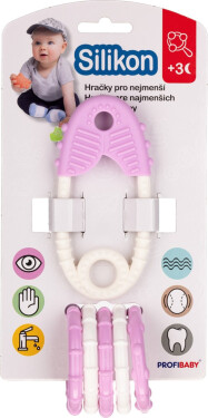 Kousátko Špendlík s přívěsky silikon